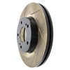 Picture of Sport Slotted 1-Piece Front Passenger Side Brake Rotor