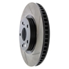 Picture of Sport Slotted 1-Piece Front Driver Side Brake Rotor