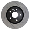 Picture of Sport Slotted 1-Piece Front Driver Side Brake Rotor