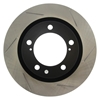 Picture of Sport Slotted 1-Piece Front Driver Side Brake Rotor