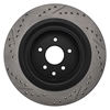 Picture of Sport Drilled and Slotted 1-Piece Rear Passenger Side Brake Rotor