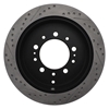 Picture of Sport Drilled and Slotted 1-Piece Rear Passenger Side Brake Rotor