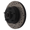 Picture of Sport Drilled and Slotted 1-Piece Front Passenger Side Brake Rotor