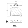 Picture of Sport Performance Rear Brake Pads