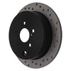 Picture of Sport Drilled 1-Piece Rear Passenger Side Brake Rotor
