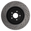 Picture of Sport Drilled and Slotted 1-Piece Front Driver Side Brake Rotor