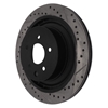 Picture of Sport Drilled and Slotted 1-Piece Rear Driver Side Brake Rotor