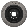Picture of Sport Drilled and Slotted 1-Piece Rear Driver Side Brake Rotor
