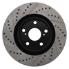 Picture of Sport Drilled and Slotted 1-Piece Front Driver Side Brake Rotor