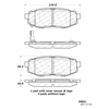 Picture of Sport Performance Rear Brake Pads