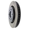 Picture of Sport Slotted 1-Piece Front Passenger Side Brake Rotor