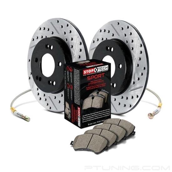 Picture of Sport Drilled and Slotted Rear Brake Kit
