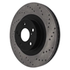 Picture of Sport Drilled 1-Piece Front Passenger Side Brake Rotor