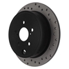 Picture of Sport Drilled 1-Piece Rear Driver Side Brake Rotor