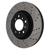 Picture of Sport Drilled and Slotted 1-Piece Front Driver Side Brake Rotor