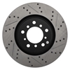 Picture of Sport Drilled and Slotted 1-Piece Front Driver Side Brake Rotor