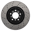 Picture of Sport Drilled and Slotted 1-Piece Front Driver Side Brake Rotor