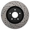 Picture of Sport Drilled and Slotted 1-Piece Front Passenger Side Brake Rotor