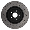 Picture of Sport Drilled and Slotted 1-Piece Front Passenger Side Brake Rotor