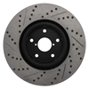 Picture of Sport Drilled and Slotted 1-Piece Front Passenger Side Brake Rotor