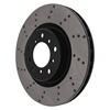 Picture of Cryo Sport Drilled 1-Piece Front Passenger Side Brake Rotor