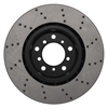 Picture of Cryo Sport Drilled 1-Piece Front Passenger Side Brake Rotor