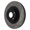 Picture of Sport Drilled 1-Piece Front Driver Side Brake Rotor