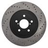 Picture of Sport Drilled 1-Piece Front Driver Side Brake Rotor
