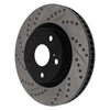 Picture of Sport Drilled and Slotted 1-Piece Front Passenger Side Brake Rotor