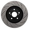 Picture of Sport Drilled and Slotted 1-Piece Front Passenger Side Brake Rotor