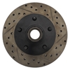 Picture of Sport Drilled and Slotted 1-Piece Front Driver Side Brake Rotor