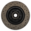 Picture of Sport Drilled and Slotted 1-Piece Front Driver Side Brake Rotor