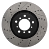 Picture of Sport Drilled and Slotted 1-Piece Front Passenger Side Brake Rotor