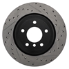 Picture of Sport Drilled and Slotted 1-Piece Rear Driver Side Brake Rotor
