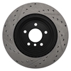 Picture of Sport Drilled and Slotted 1-Piece Rear Driver Side Brake Rotor