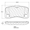 Picture of Sport Performance Rear Brake Pads