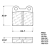 Picture of Sport Performance Rear Brake Pads