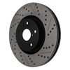 Picture of Sport Drilled and Slotted 1-Piece Front Driver Side Brake Rotor