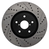 Picture of Sport Drilled and Slotted 1-Piece Front Driver Side Brake Rotor