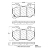 Picture of Sport Performance Rear Brake Pads