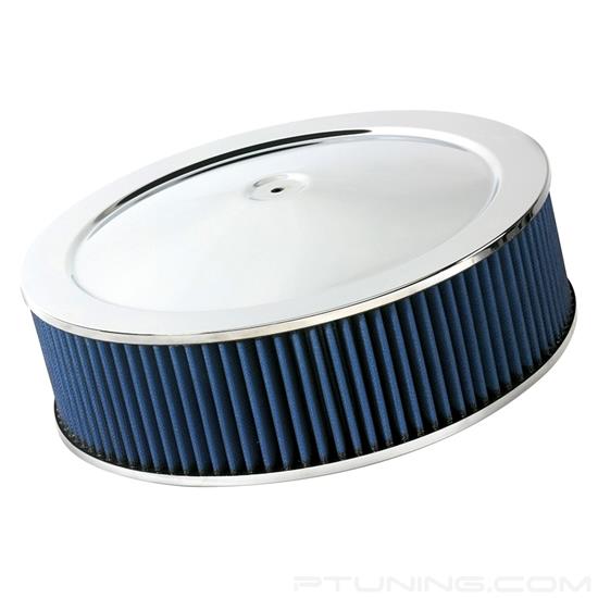 Picture of Magnum FLOW Pro 5R Air Filter - Round Chrome Assembly
