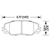 Picture of High Performance Street Front Brake Pads