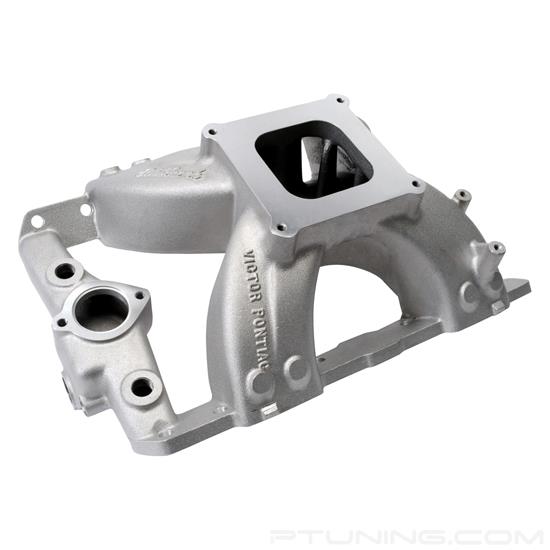 Picture of Victor Satin Carbureted Single Plane Intake Manifold