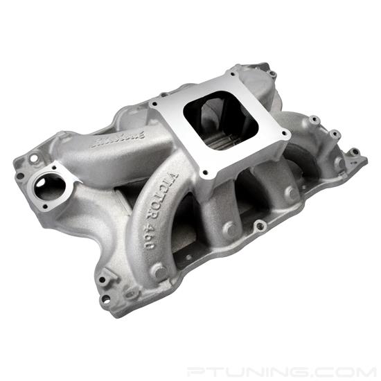 Picture of Victor Satin Carbureted Single Plane Intake Manifold