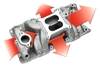 Picture of RPM Air Gap Satin Dual Plane Intake Manifold