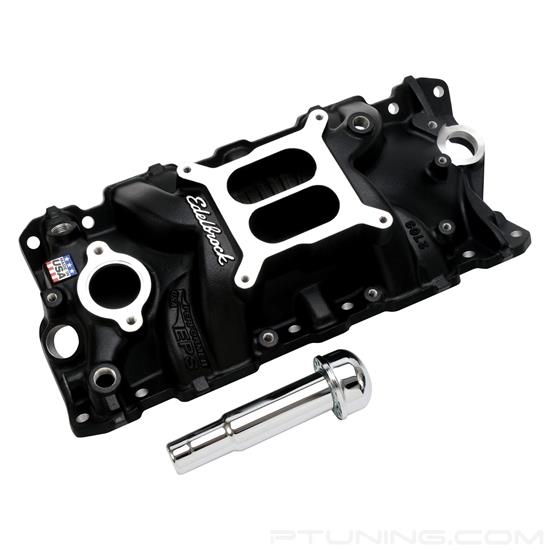 Picture of Performer EPS Black Dual Plane Intake Manifold with Oil Fill Tube