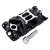 Picture of Performer EPS Black Dual Plane Intake Manifold with Oil Fill Tube