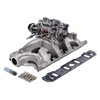 Picture of RPM Air-Gap Single-Quad Satin Intake Manifold and Carburetor Kit