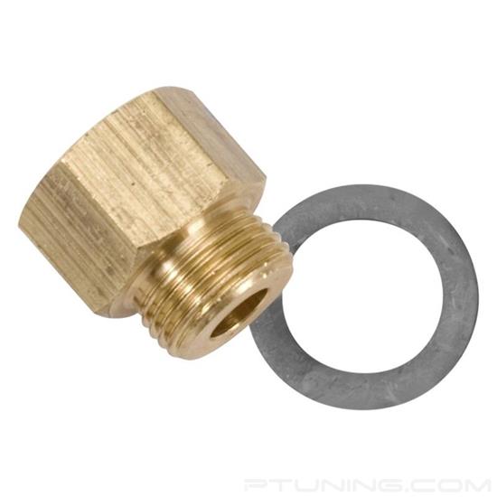 Picture of Replacement Fuel Inlet Fitting 5/8"-20, 3/8" Nipple, Gold Iridited