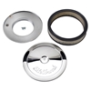 Picture of Pro-Flo Series Round Chrome Air Cleaner Assembly (10" OD x 2" H)